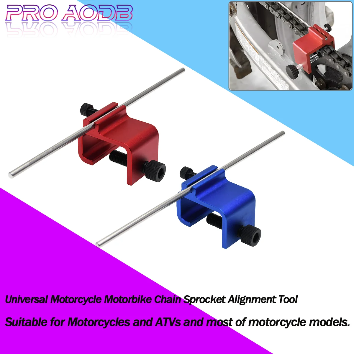 

Chain Alignment Tool Quick Accurate Alignment Tool Universal for Motorcycle ATV Bike Sprocket Sport Dirt Bike