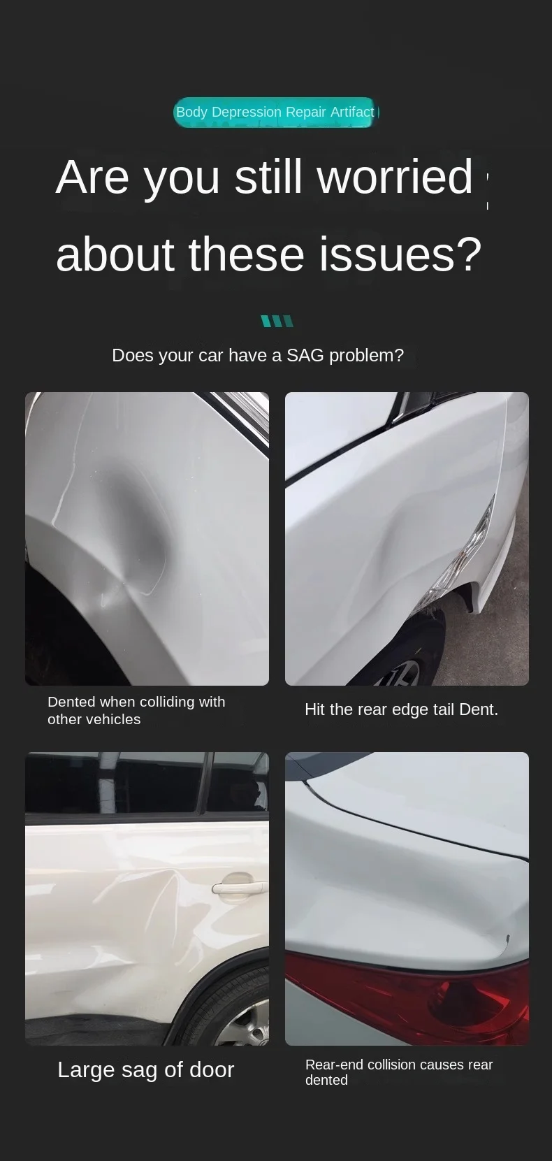 1 stücke Dent Puller Pull Karosserie Panel Remover Sucker Werkzeug 2 Zoll Auto Reparatur Sucker ToolSaugnapf Geeignet Für kleine Dellen – Detail 3