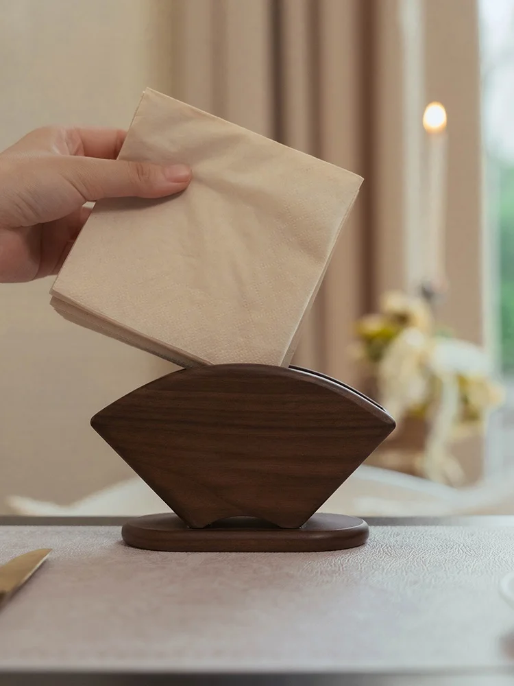 

Деревянная коробка для салфеток: для ресторанов, дома, обеденного стола, коммерческого использования, высококачественная, легкая, стильная