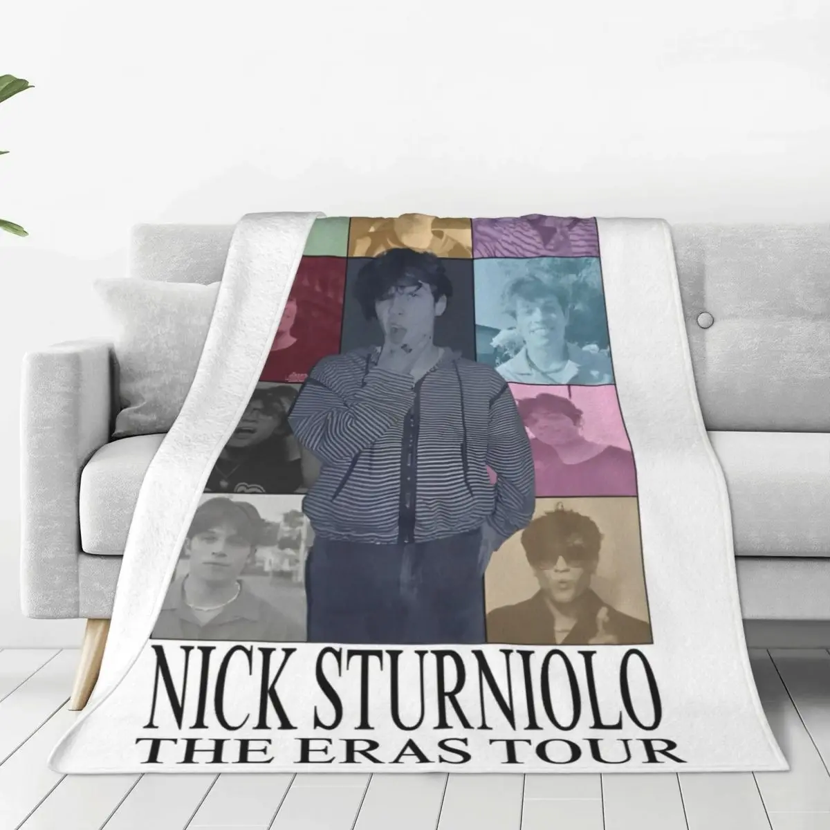 Sturniolo Triplets Blankets Quality Super Soft Nick Eras Tour Poster Bedding Throws Winter Airplane Travel Novelty Bedspread