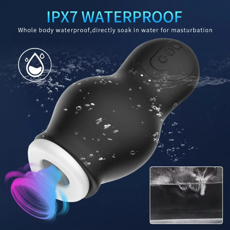 Automatic Sucking Male Masturbators Penis Vacuum Training Cup Blowjob Orgasm Erotic Pocket Pussy Stroker Adult Sex Toys for Men view 6