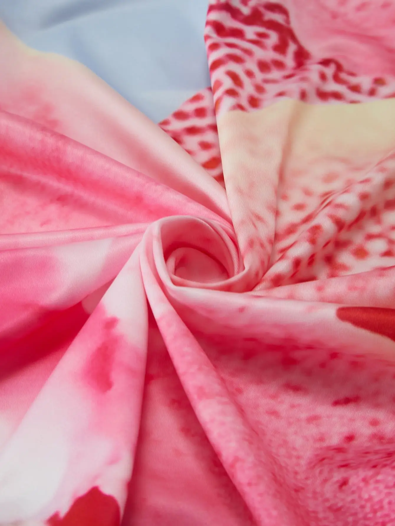 Sexy Minikleid mit tiefem V-Ausschnitt, offenem Rücken, rosa-rotem Farbverlauf und Neckholder-Ausschnitt, ärmelloses A-Linien-Cocktailkleid für Damen, Dropshipping – Detail 16