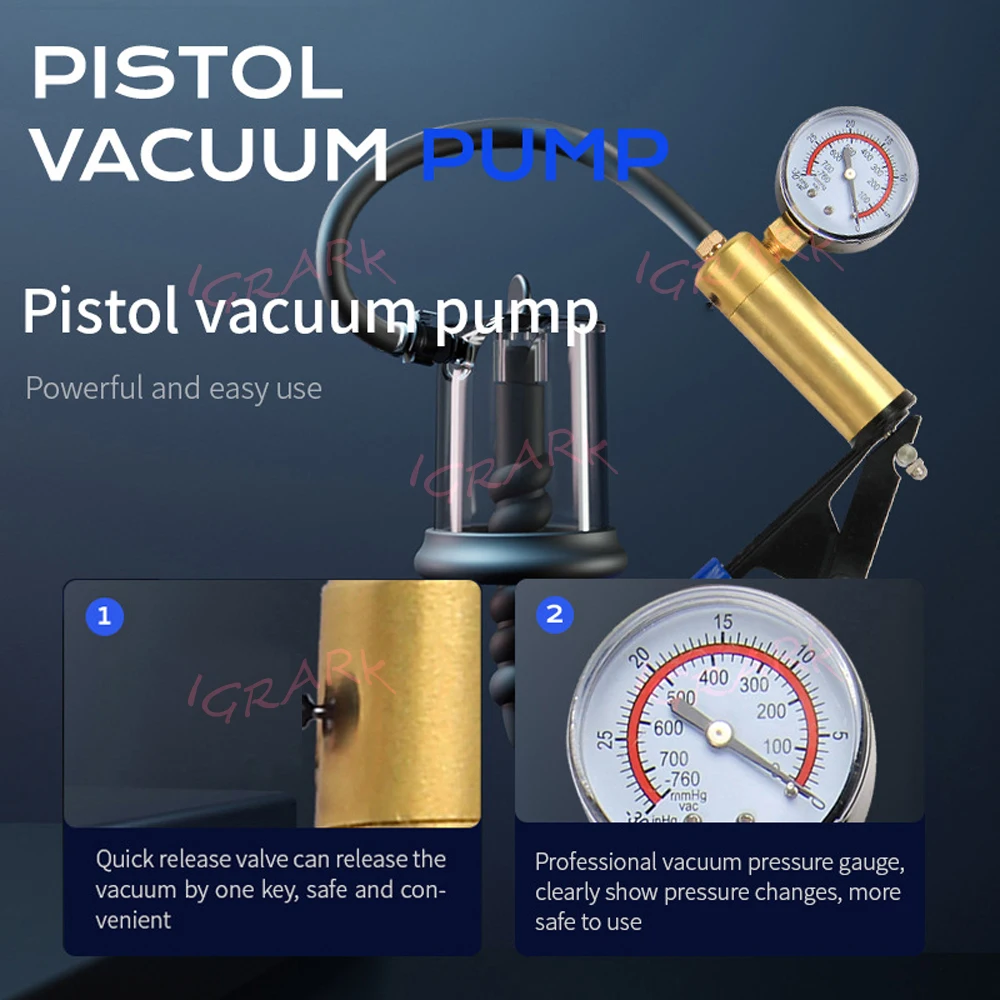 PRO Manual Vacuum Anal Pump Anus Dilator Stimulator Butt Plug Penis Pump Anal Plug Sex Toys For Man Women Vagina Sucking Adult