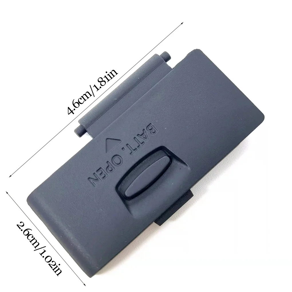Cubierta de puerta con baterías, Protector de tapa de cámara de fotografía, montaje de ajuste de mantenimiento de precisión electrónica, pieza de repuesto