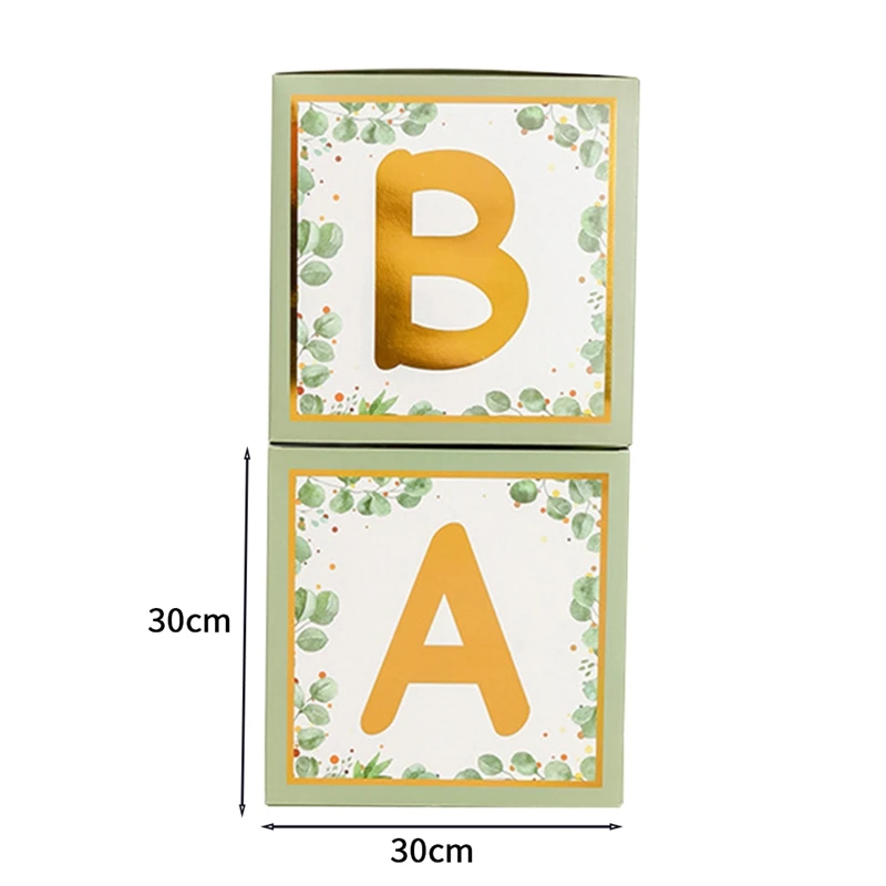 Here Comes The Son Shower Boxes Decorations, 4Pcs Sun Stereoscopic Blocks For Shower Party Decor Durable Easy To Use