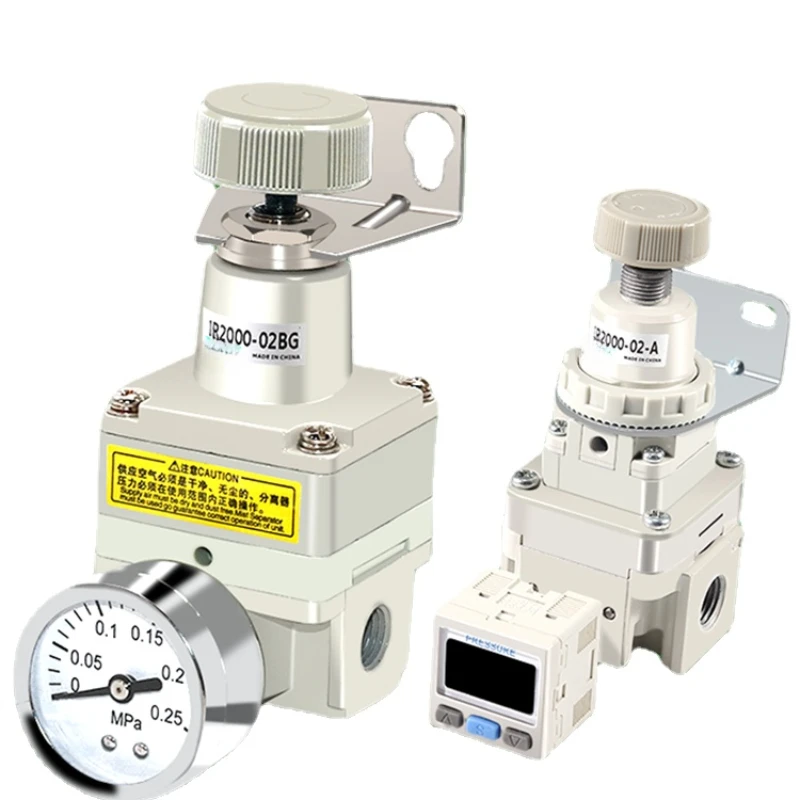 Pneumatic Precision Pressure Regulating Valve Regulating Valve IR2000-02BG Reducing Valve Flow Adjustable Ir2020