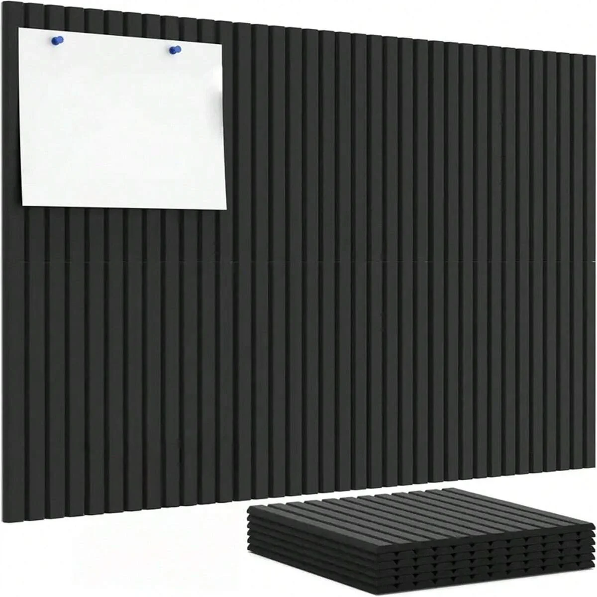 6pcs Large Felt Wall Tiles Off - Home Office Alternative avaliação e preço