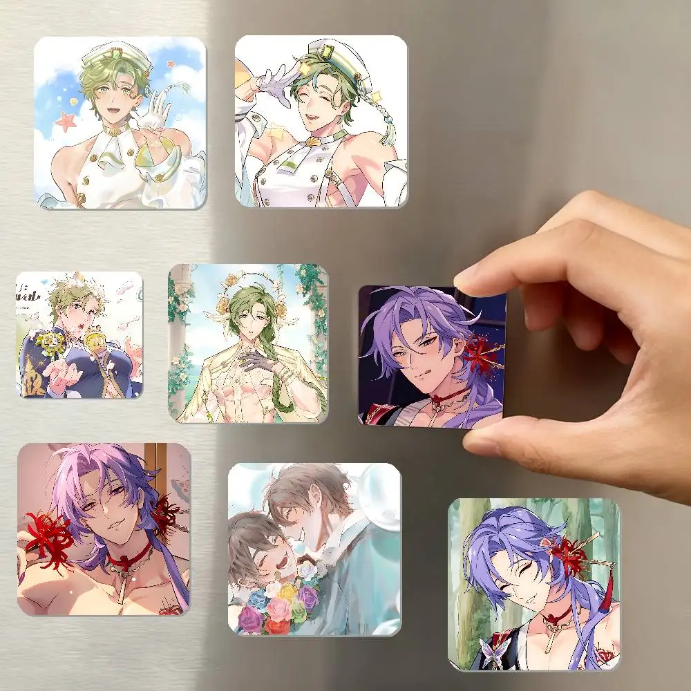 Nu Carnival-S Refrigerator Magnet Square Stickers - Can Be Used To Personalize Home Decoration And Are Ideal Keepsakes Or Gifts.