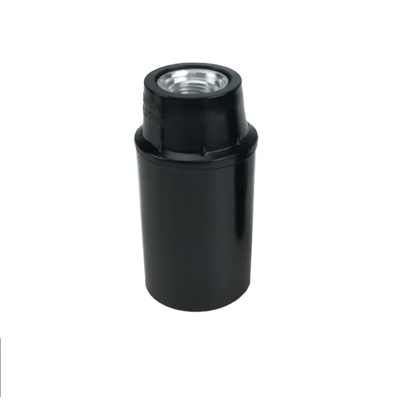 E14 Aluminum cover self-locking bare body screw lamp holder bakelite lamp holder Special bakelite lamp holder for ceiling