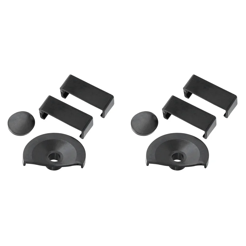 B84B-8Pcs 80Mm Bench Vise Rubber Pad 360 Degree Table Vice Protector Pads Bench Clamp Anti-Slip Mat Clamp Accessories