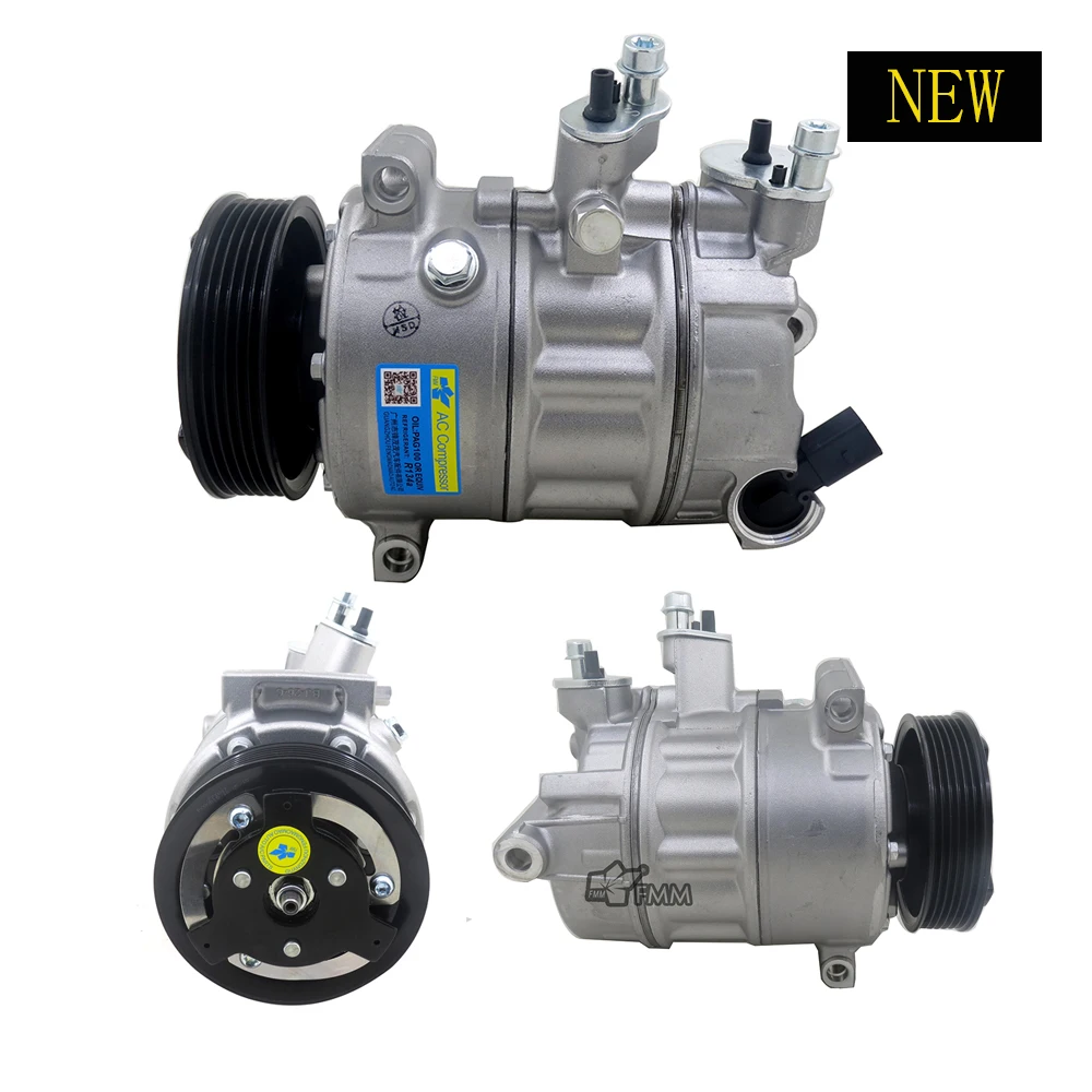 Ac Pump AUTO AC Compressor FOR VW Golf 5 6 Touran Passat 1K0820803N 1K0820803QX 5N0820803 5Q0820803J 5N0820803A