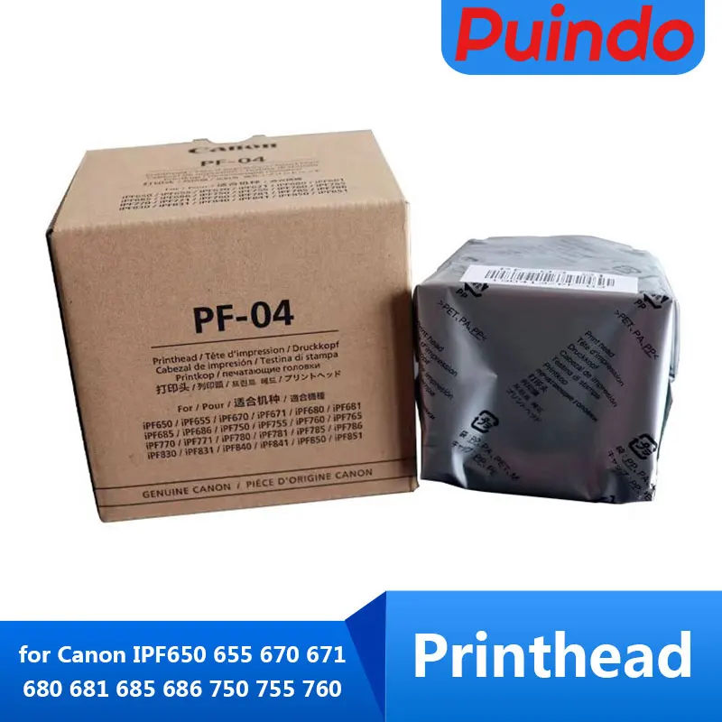 new Original PF-04 Printhead for Canon IPF650 655 670 671 680 681 685 686 750 755 760 765 770 711 780 781 785 786 830 831 840