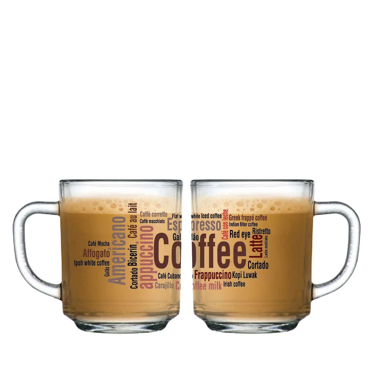 Set of Xicaras Or Mugs Cups For Coffee Styles 245ml 2 Pieces With Free Shipping For All Brazil Except North