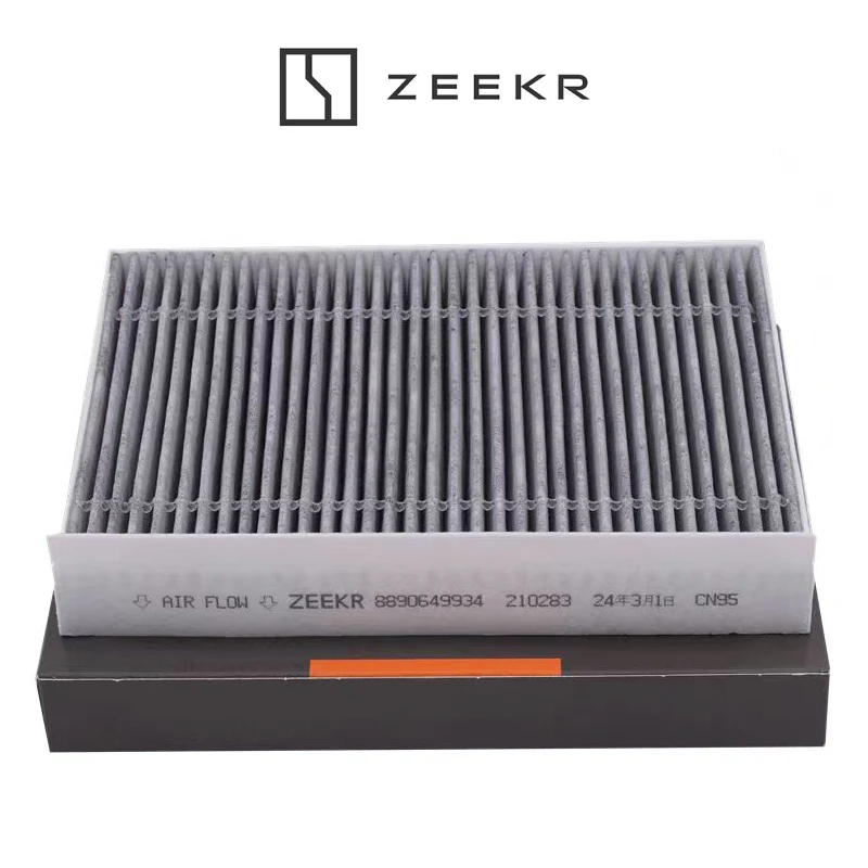 Automotive air conditioning filter used for ZEEKR 001/007/009/X,Efficient air purification,activated carbon