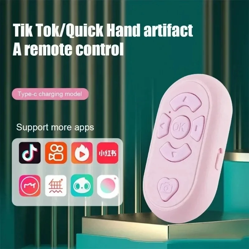 Remote Control Page Turner for Kindle Paperwhite EReader Finger Clicker Remote Control Phone Screen Auto Clicker for Gaming Live