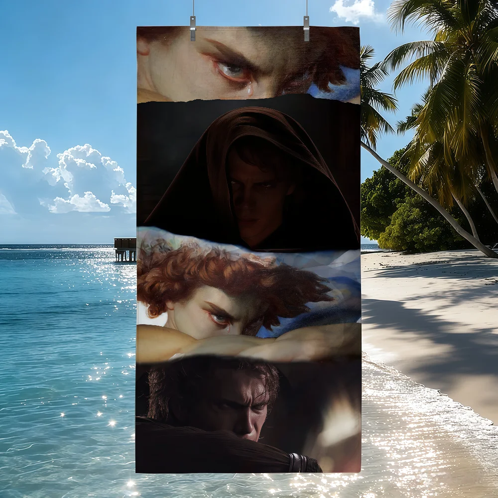 Actor H-Hayden C-Christensen Towel Sports Quick Dry Travel Camping Sandproof Soft Light Large Beach Towel