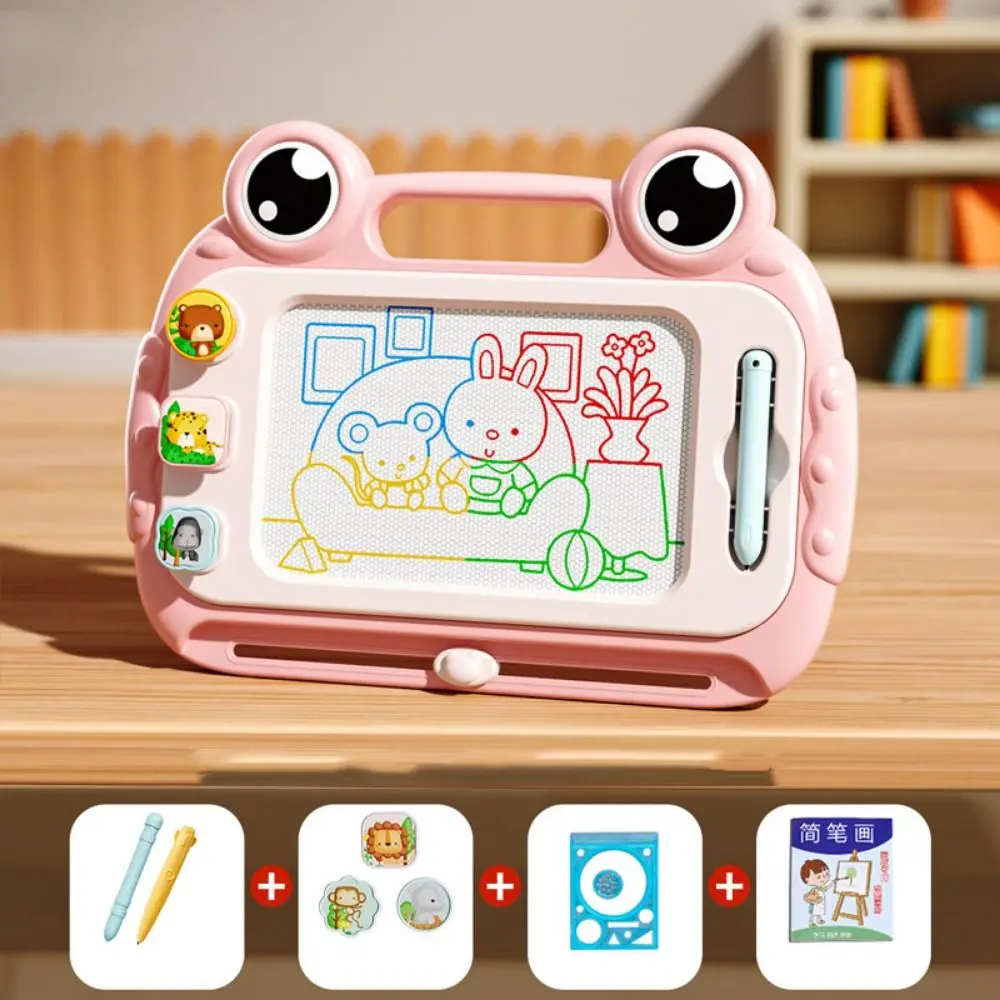 Frog Magnetic Drawing Board Painting Table Leg Doodle Board Toy Graffiti Erasable Erasable Magnetic Graffiti Board Kindergarten