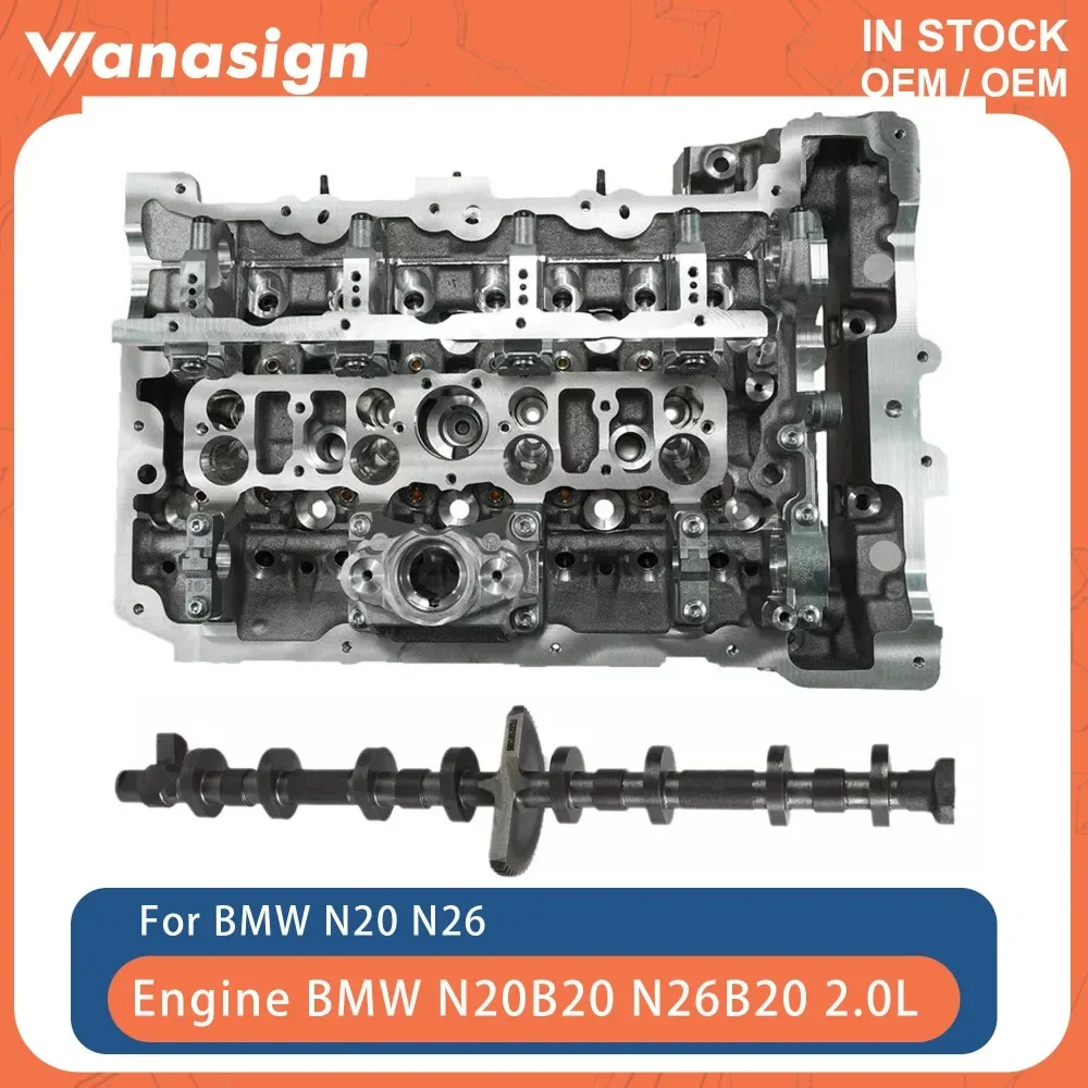 Engine Cylinder Head With Balance Shaft Fit 2.0 L For BMW 228i 320i 428i 528i X1 F10 F30 E89 N20 N26 N20B20 N26B20 2.0L GAS DOHC