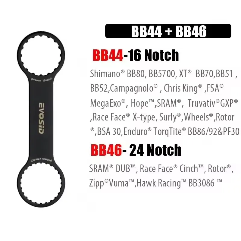 EVOSID Rennrad Tretlager BSA 68/73mm Fahrrad BB für SRAM DUB 29mm Kurbelgarnitur CNC Prozess Spindel Gewinde MTB Zyklus Teile – Detail 16