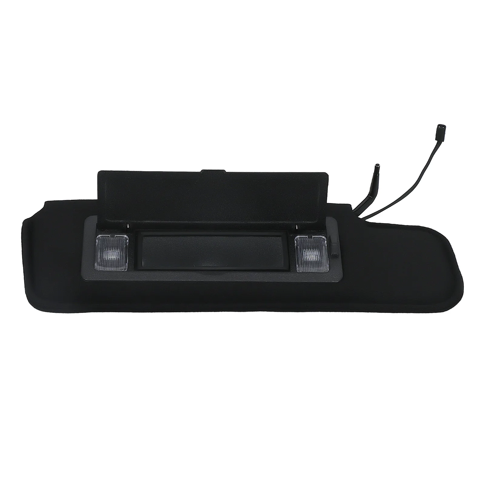 Sunvisor Pair New W/Vanity Mirror & LED Light For Chevrolet C4 Corvette 14081826