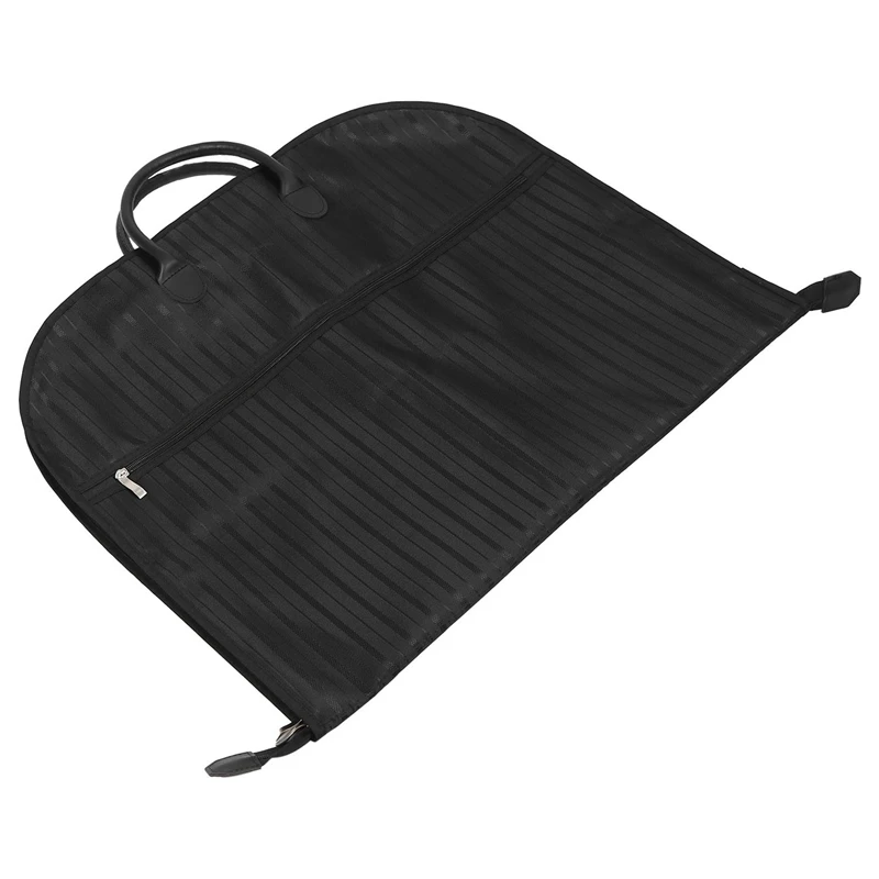 3Pcs 60X100cm Dust-Proof Dress Clothes Cover Case Suit Dress Garment Bag Carrier Coat Jacket Home Zipper Protector