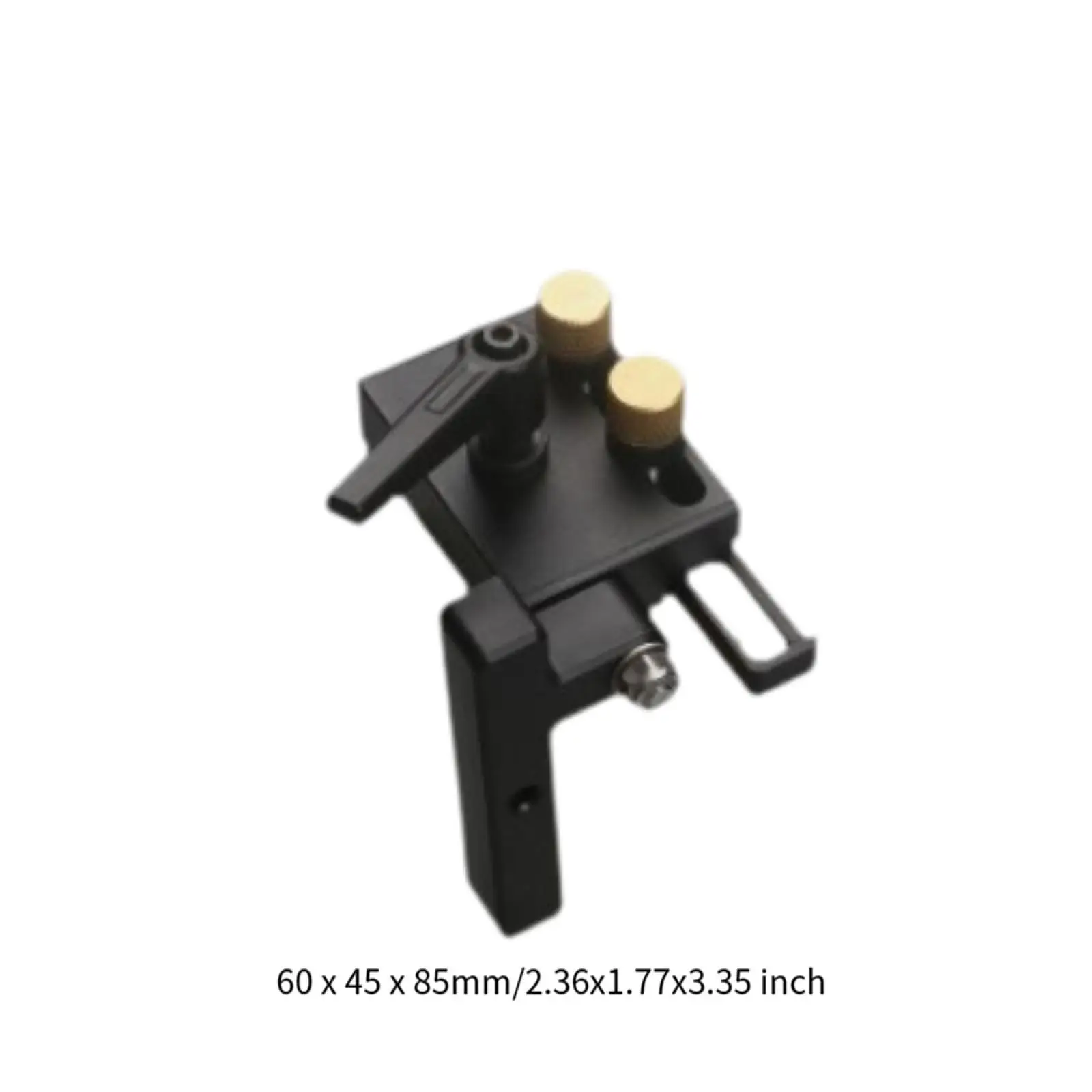 마이터 트랙 스톱, 슈트 전용 리미터, 전문 블랙 마이터 가이드 스토퍼, 슬라이딩 마이터 게이지 장비