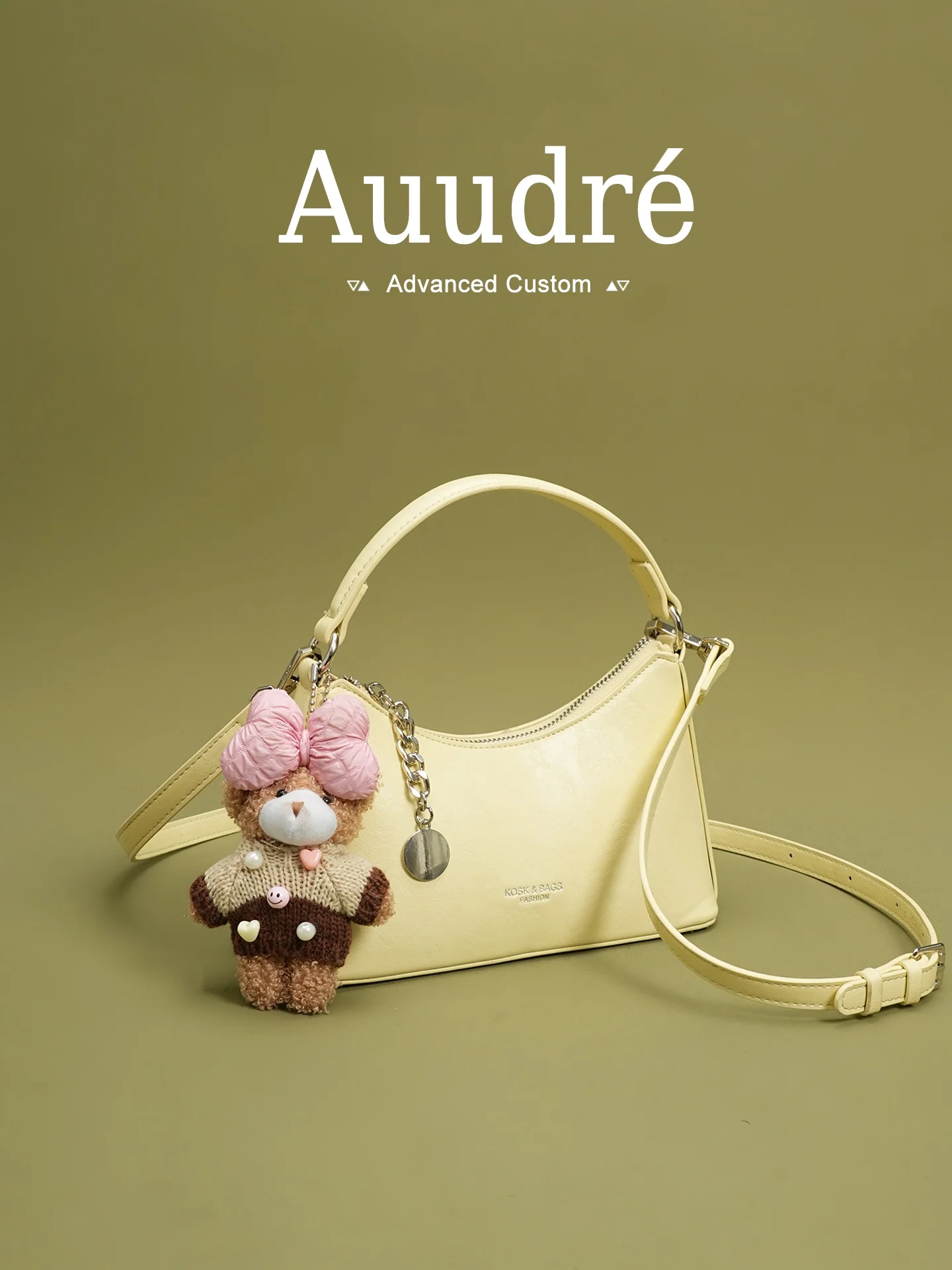 auudre-ファッショナブルな黄色のハンドバッグ女性の-2026-新しい夏の通勤クロスボディ小さなバッグソフト韓国スタイルの脇の下バッグ