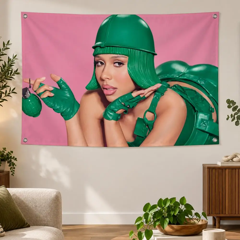 Singer M-Mariah The Scientist Flags Banner Decor for Bedroom,Garden,Party,Club,Gaming Room,Indoor Outdoor