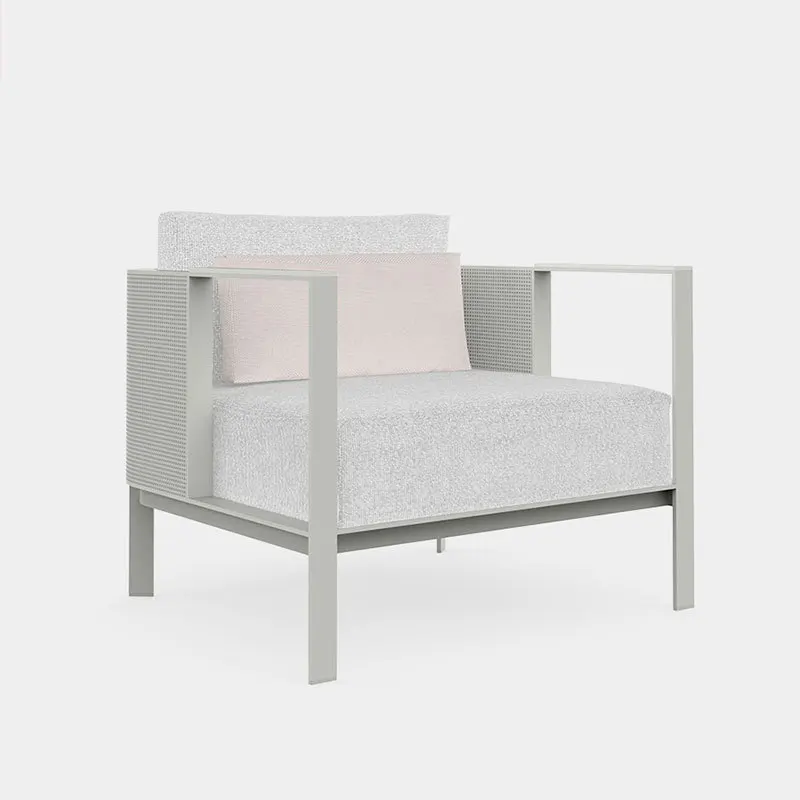 

Customizable outdoor stainless steel sofa