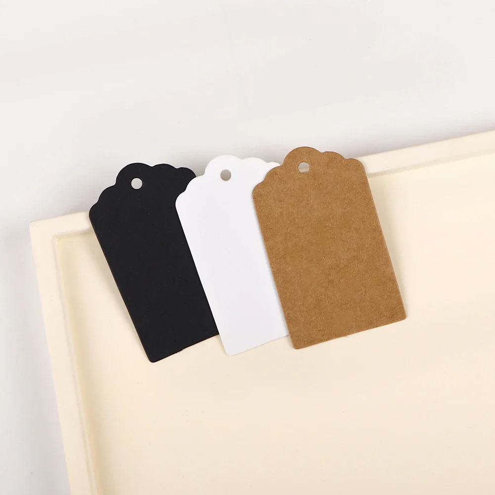 26 Arten 50 Stück Halskette Ohrringe Schmuck Display Kraft papier leere Karte Etikett Großhandel Verpackung handgemachte DIY Zubehör Lieferant – Detail 6