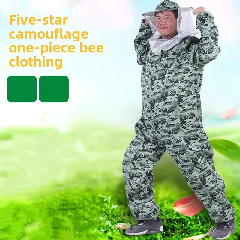 Full Body Beekeeping Clothes Professional Beekeepers Clothes Protection Beekeeping Suit Safty Veil Unisex Children Protective