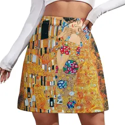 Gustav Klimt-minifalda kiss para mujer, vestido de verano, novedad de 2023