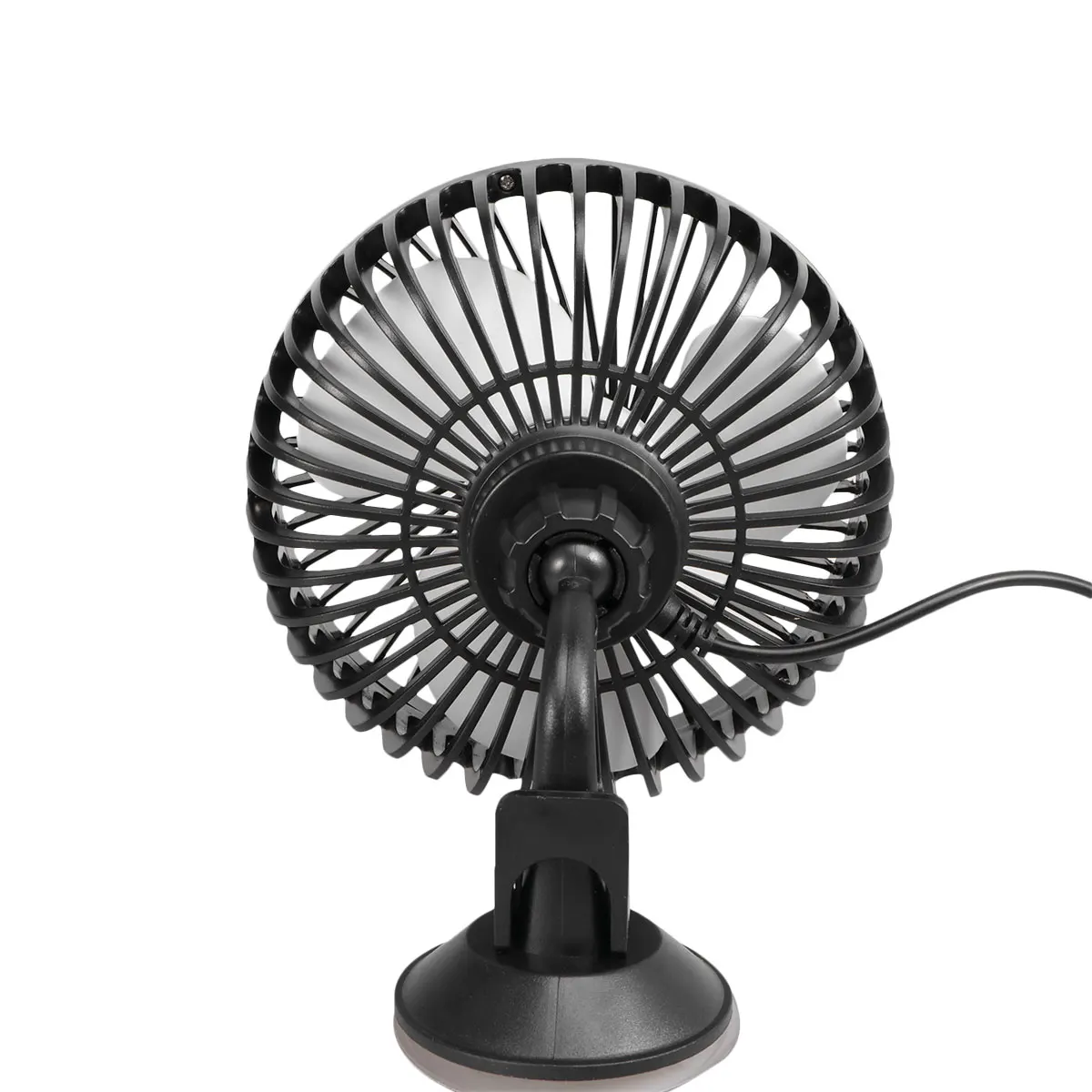 

12 В 24 В USB-кулер Вентилятор Автомобильное воздушное охлаждение Сильный ветер Вентилятор приборной панели Автомобильный Тихий Простота установки Подходит для Power Bank Совместимость