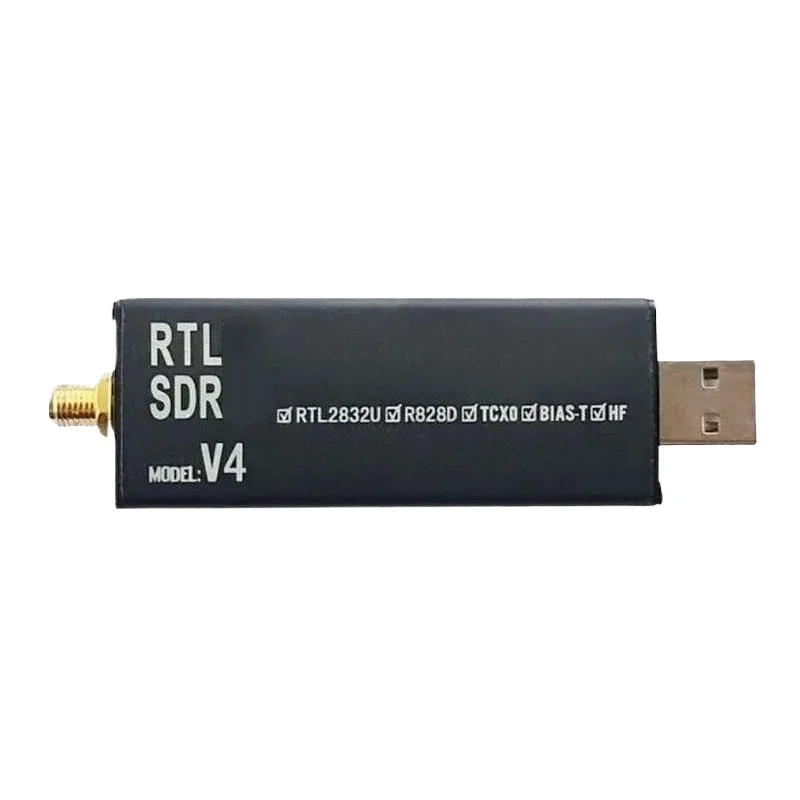 For RTL-SDR V4 R828D RTL2832U 1PPM Software Radio Receiver SDR