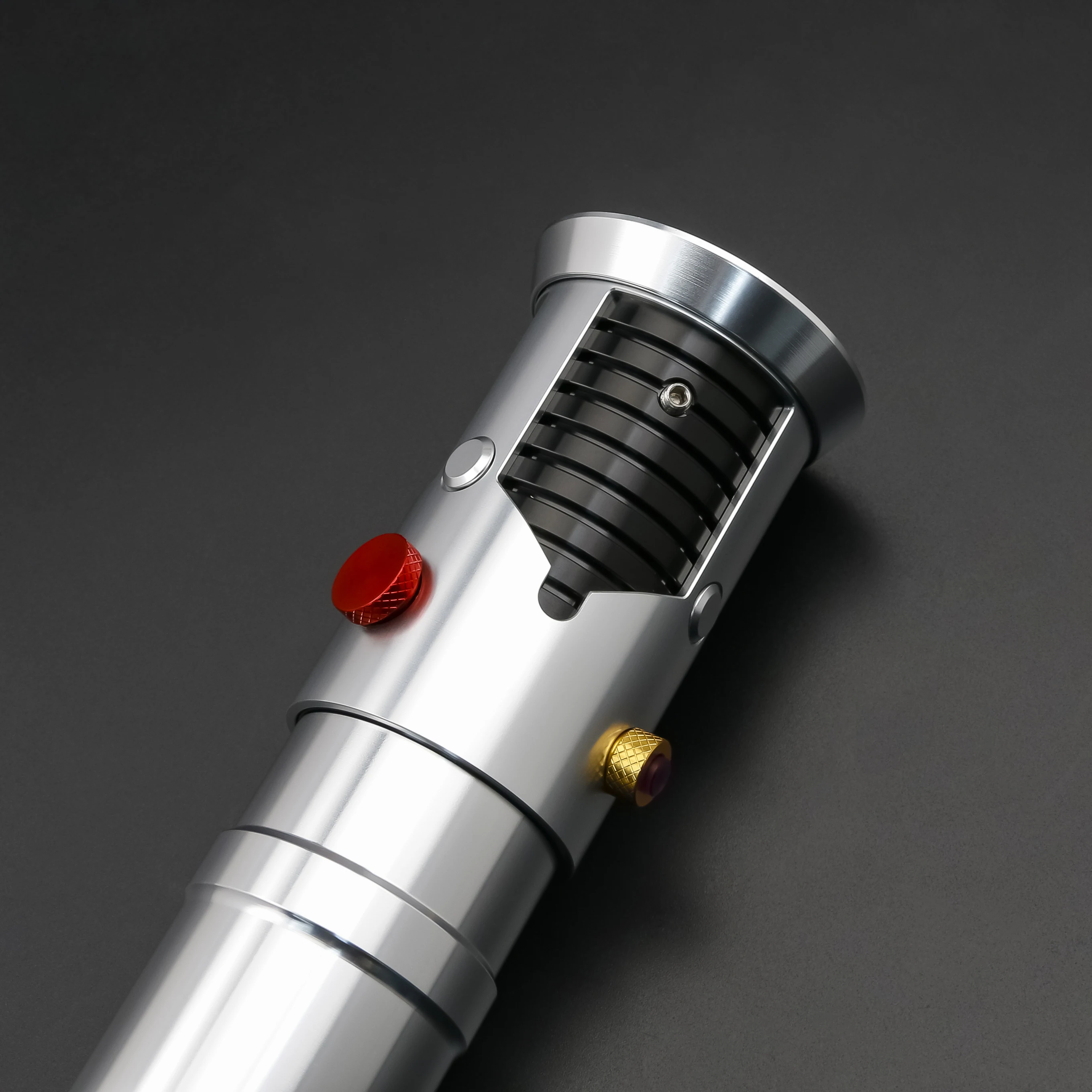 TXQSABER Jedi Obi-Wan EP1 Lichtschwert Metallgriff Heavy Dueling RGB Proffie 2.2 Lichtschwert SNV4 Neo Pixel Laser Cosplay Geschenk