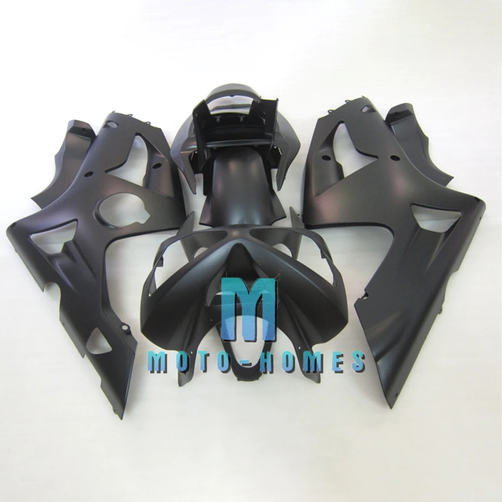 Chinese Fairing Kit for ZX 6R ZX636 03 04 Kawasaki Ninja ZX6R 2003 2004 Injection Street Racing Wrecked Rebuild Bike Matte Black