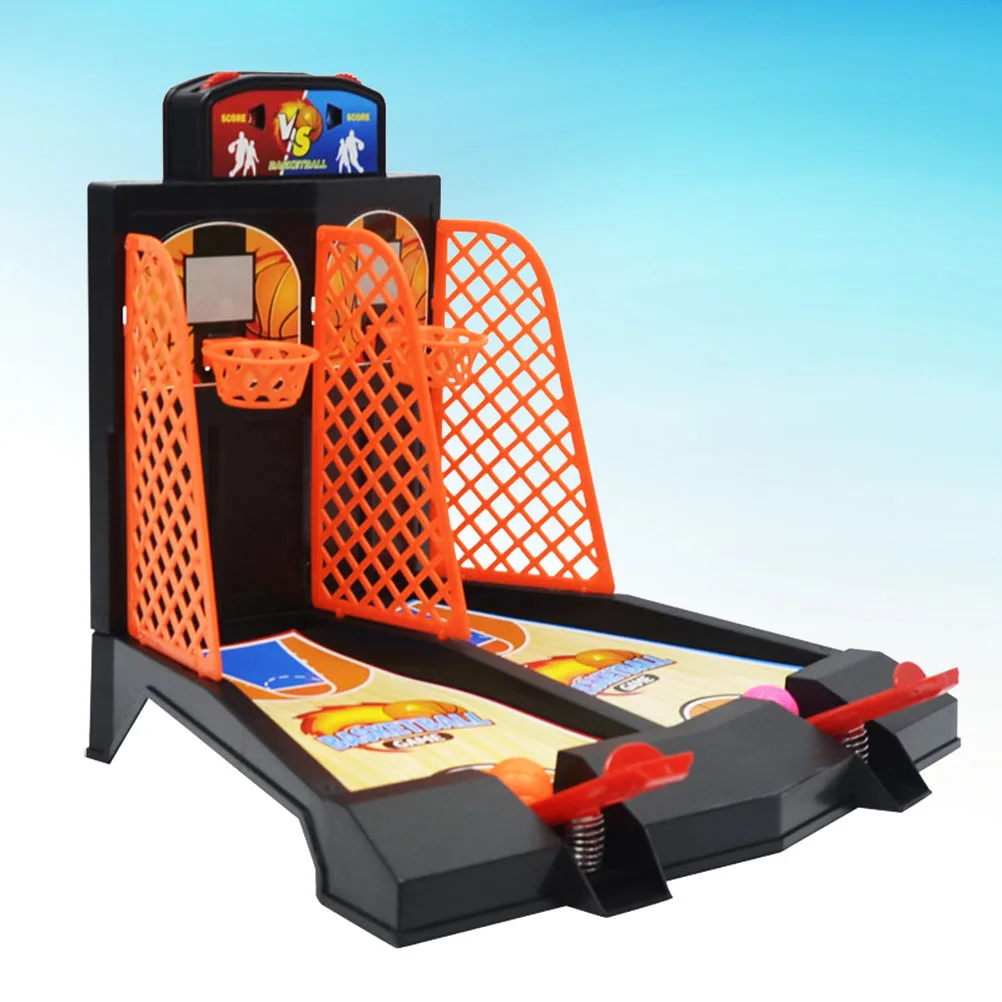 Basketbal Vinger Schietmachine Spel Mini Speelgoed Katapult Speelgoed voor Kinderen Tafelblad