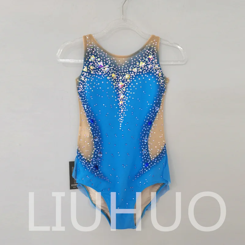 

LIUHUO Rhythmic Gymnastics Leotard Competitive Cheerleading Performance For Children