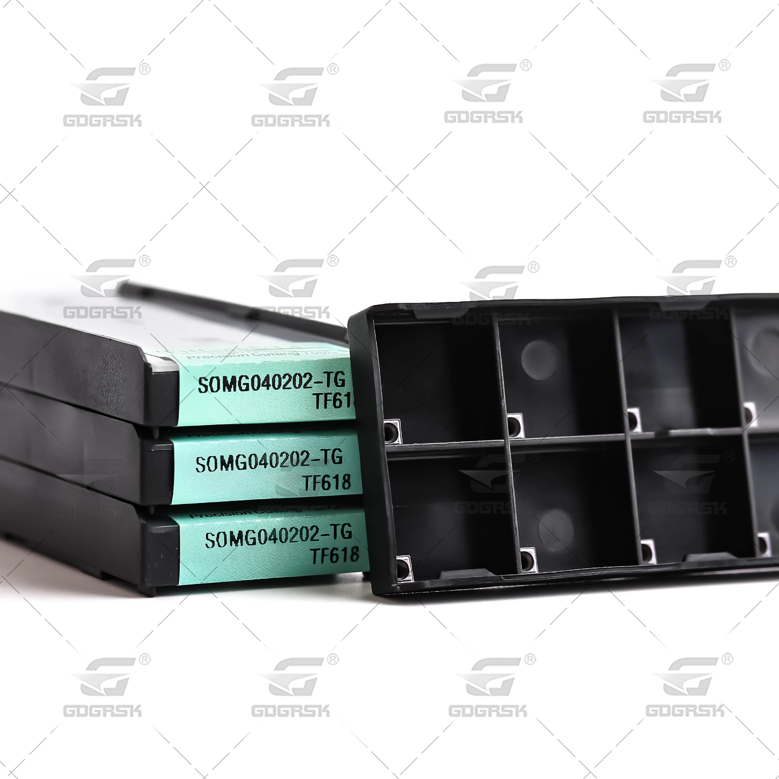 Imagem -06 - Deskar-aço Endurecido u Broca Ferramenta de Torno Torno Cnc Carbide Insere Metal Cortador Parte Material 4055 Material Grau Somg040202-tg Tf618