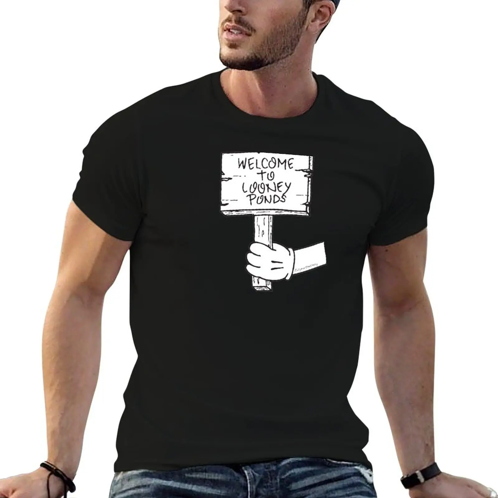 

Welcome to Looney Ponds. T-Shirt man t shirt summer man t shirt heavy cotton T-Shirt