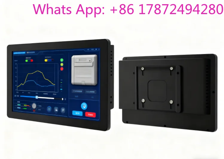 13.3-Inch wall-mounted embedded touchscreen display with 1920x1080 customizable brightness industrial display