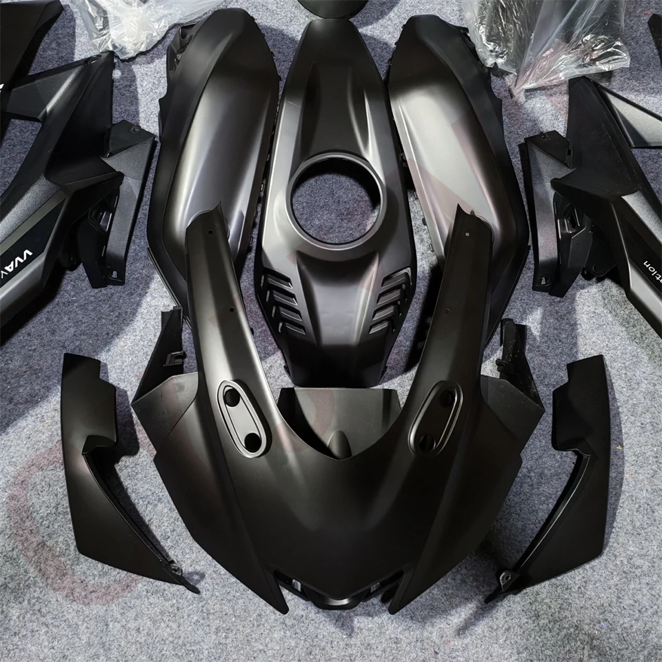 Motorcycle Fairing Kit for Yamaha YZFR15 V3 2019-2022 ABS Plastic Fairings YZF R15 R15V3 19 20 21 22 Matte Black Bodyframe Cover
