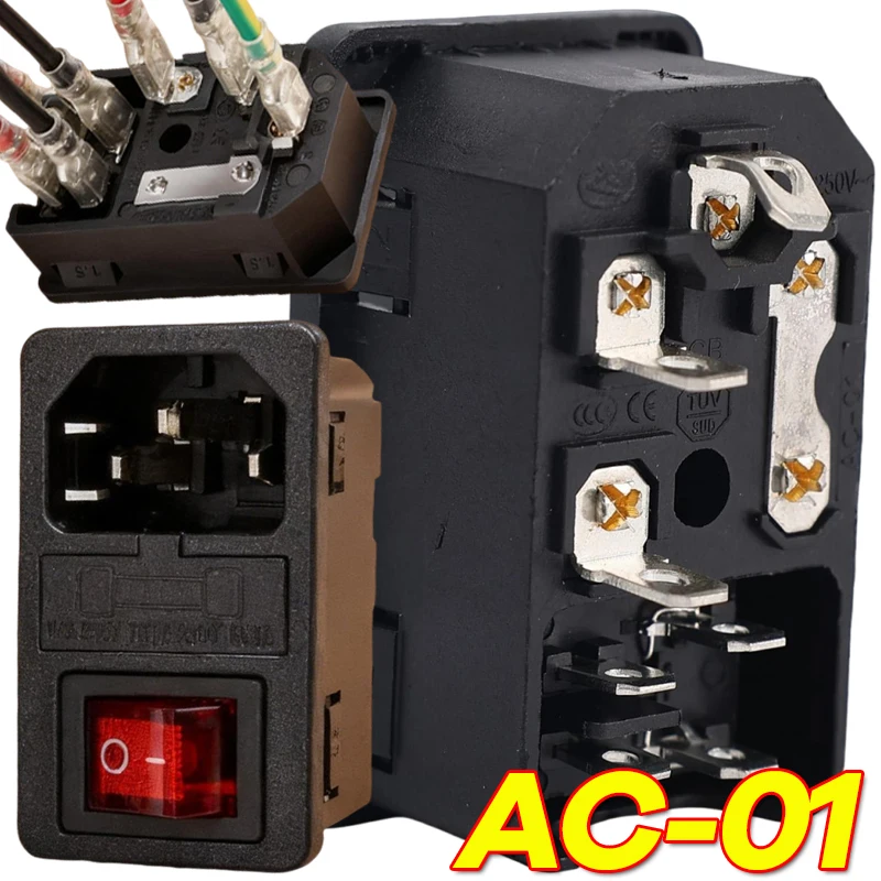 Red Rocker Switch F…