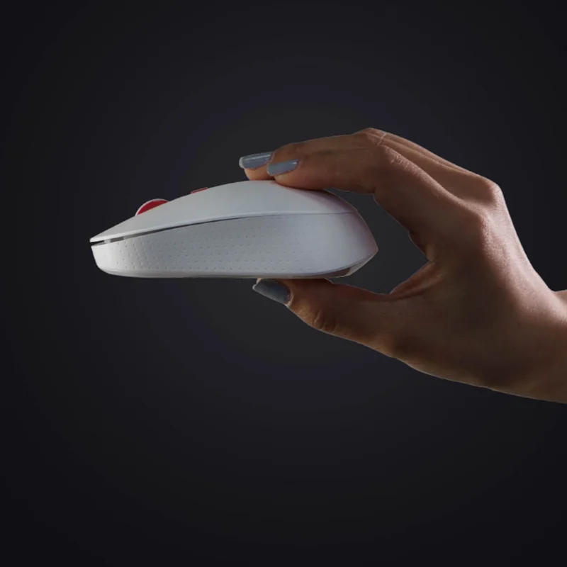 Miiiw Wireless Mute Mouse 800/1200/1600DPI Multi-velocità DPI pulsante muto ricevitore Wireless 2.4GHz Mouse silenzioso MWMM01
