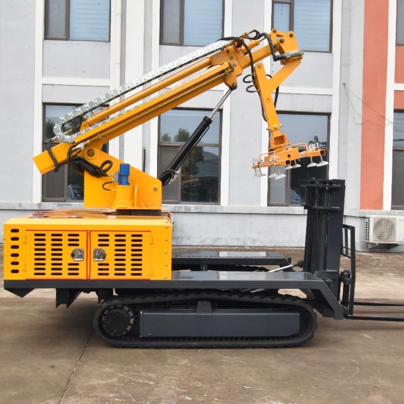 Customized New CE Certified LIFT Crawler Truck Photovoltaic PV Panel Installation Vehicle Carbon Steel For Construction