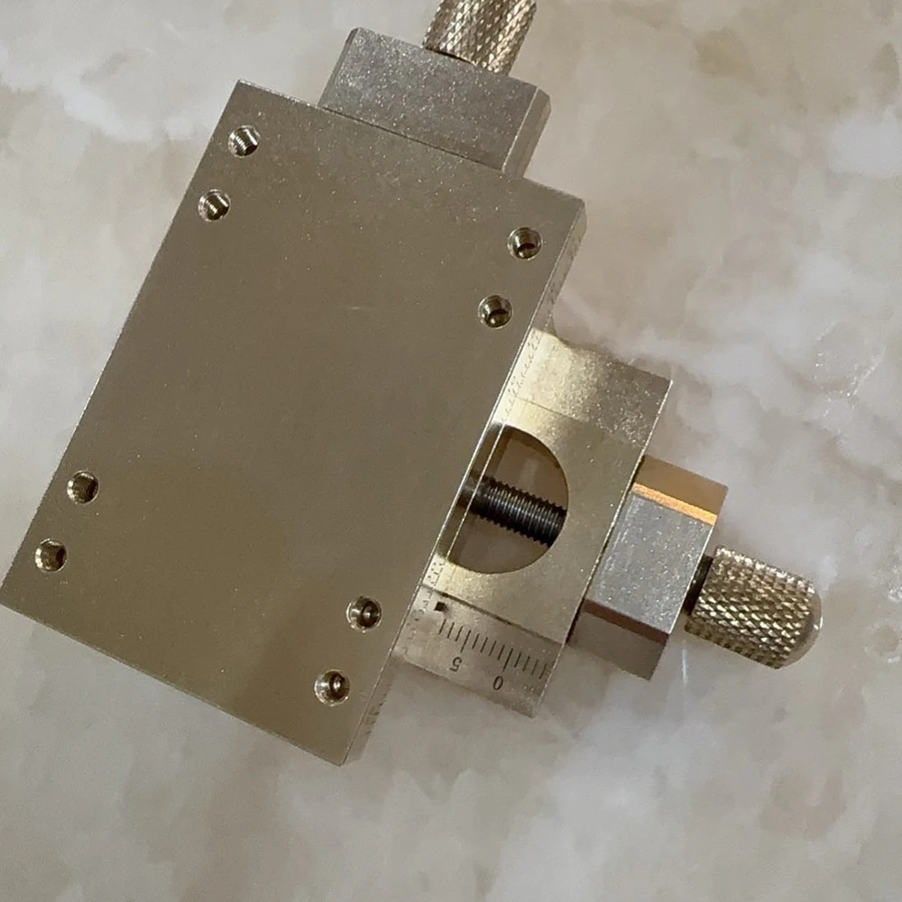 XY Axis Adjustable Miniature Stage Micro Cross Slide Vise with Dovetail Guide - view 5