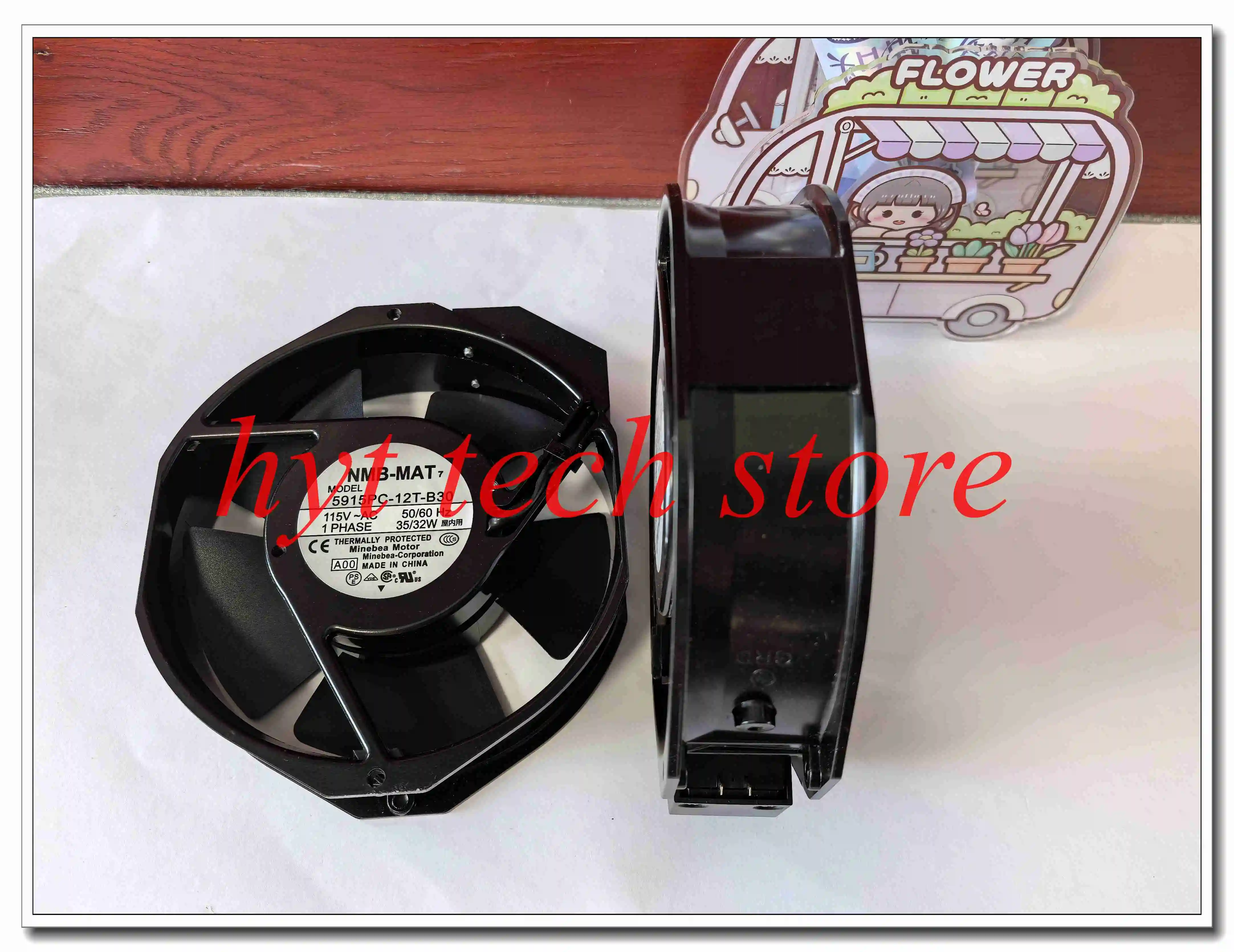 5915PC-12T-B30-A00 5915PC-12T-B30 230V 0.3A 기존 원심 팬. 선적 전에 100% 테스트됨