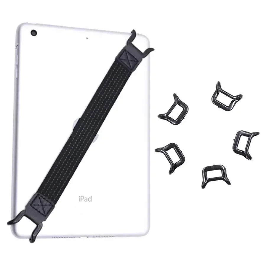 IPad 태블릿 스트랩 스탠드 게으른 홀더 전화 뒷면 접착 그립 미끄럼 방지 스트랩 IPad Pro 단일 손 작업과 호환 가능