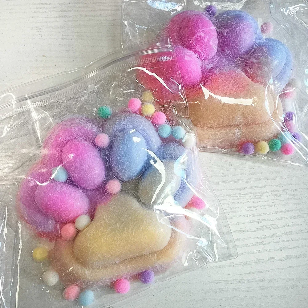 14 cm Farbverlauf Katzenpfote Pinch Dekompressionsspielzeug Squishy Fidget Extra große Katzenpfote Stressabbau Spielzeug Langsamer Rückprall Katzenklaue