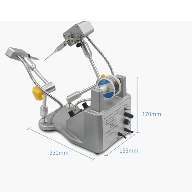 120W Precision Digital Automatic Tin Feeder Machine, Adjustable Speed Soldering Station for Electronic Component Soldering